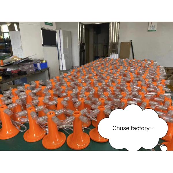 Acrylic Orange Mushroom Lamp Indoor Work Light E27 Switch Control
