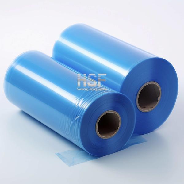 60μm Translucent Blue CPP Silicone Coated Release Film with High Temperature Resistance for Industrial Applications