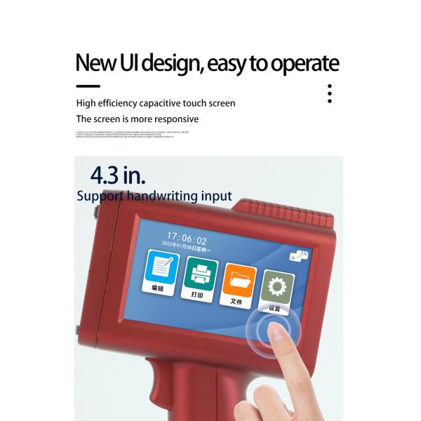 Demin M10 Code Printer Food Bag Hand-held Intelligent Inkjet Printer Date of Production Two-dimensional Bar New Product 2020