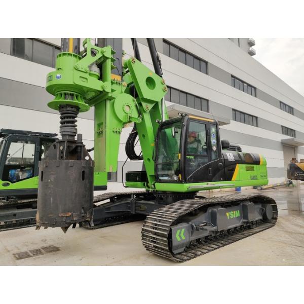 High Efficient Earth Drilling Equipment Auger Drill Pipe Operating Width 4100mm piling