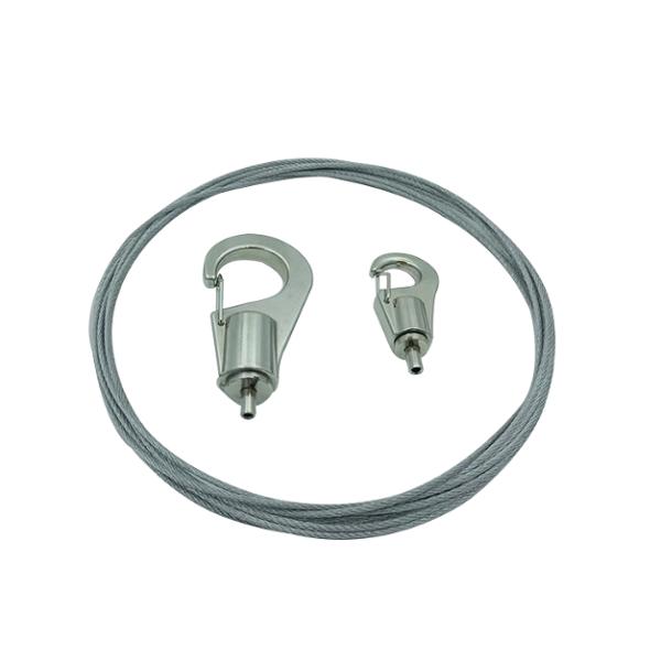 OEM Customized Cable Gripper With Spring Hook For Cable Suspension System