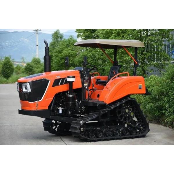 Flexible Turning 90 hp Agricultural Crawler Tractor with High Working Efficiency