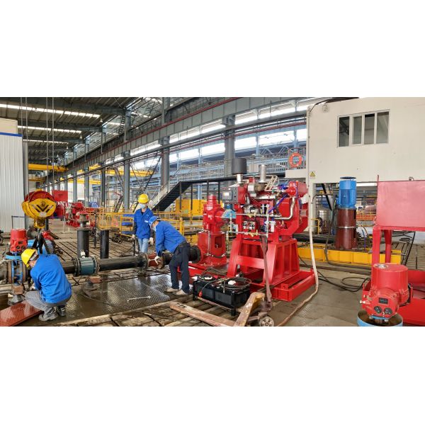 UL/FM 300GPM 1480/1760RPM 2-12 Stage Vertical Turbine Fire Pump | NFPA20 Certified