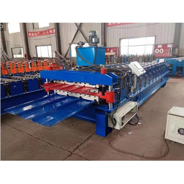 Galvalume Tr4 Tr5 Double Layer Roll Forming Machine Roofing Trapezoidal