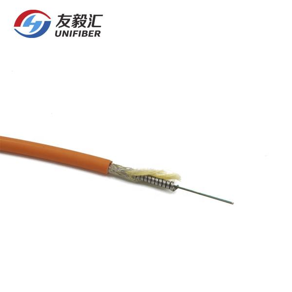 G657A2 TPU Jacket Military Tactical Optical Fiber Cable