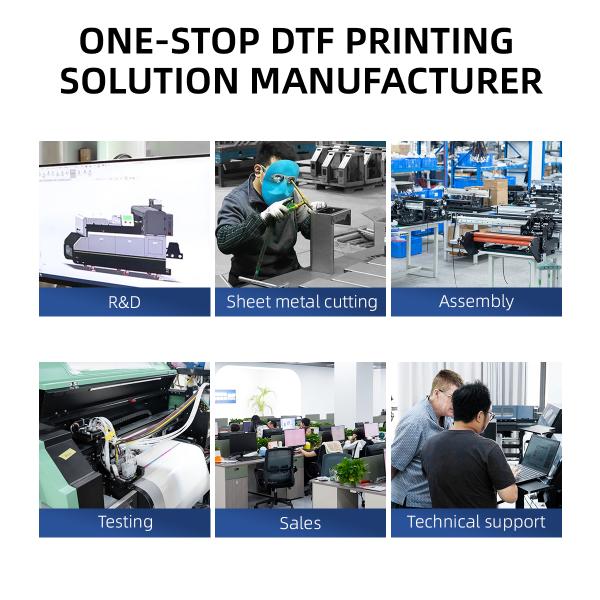 A1 All In One UV DTF Printing Machine Transfer Sticker Printer With Laminator