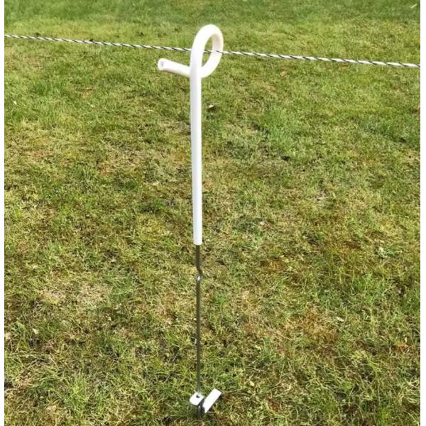 Durable Weather Resistant Plastic Electric Fence Step In Posts