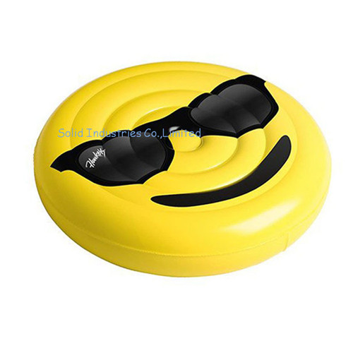 Expression PVC Inflatable Face Round Pool Float,Emoji Float,inflatable Emoji float