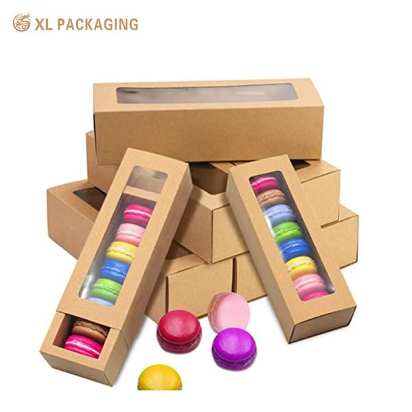 XL Packaging Custom Luxury Boxes Luxury Macaron Storage Gift Box Type of Shipping Sea Shipping Printing Handling UV Coating