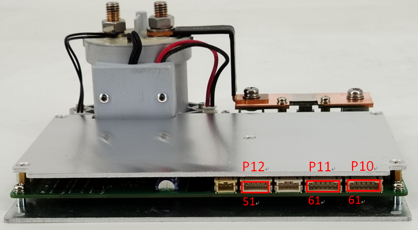 High Voltage Master Slave Active Balancing BMS Stackable System CAN Communication
