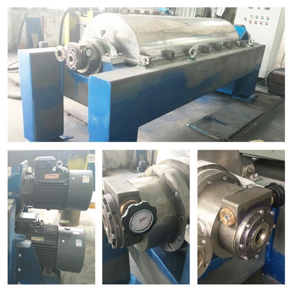 Continuous 2 Phase Chemical Food Industry Solid Dewatering Decanter Centrifuges DSS2205 SS306/316L