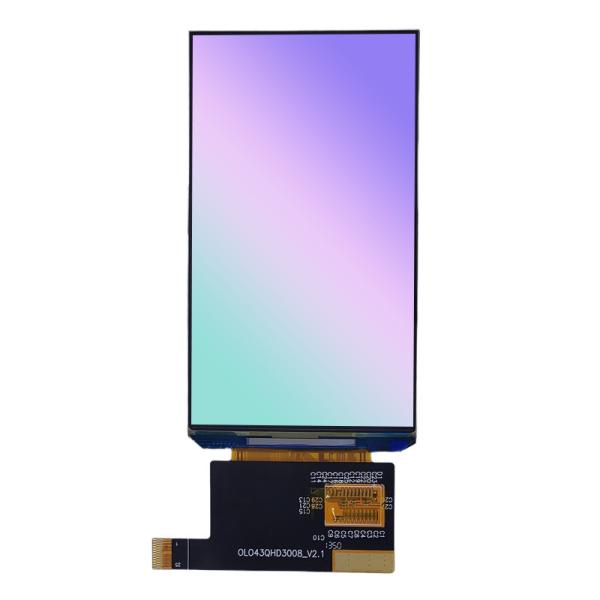 4.3 Inch AMOLED Display Module 540*960 Dots MIPI Interface Driving Ic RM69032 260 C/D
