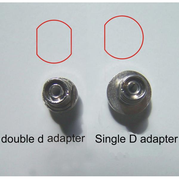 Green Or Red Optical Port Adapter Double D Type FC Low Insertion Loss