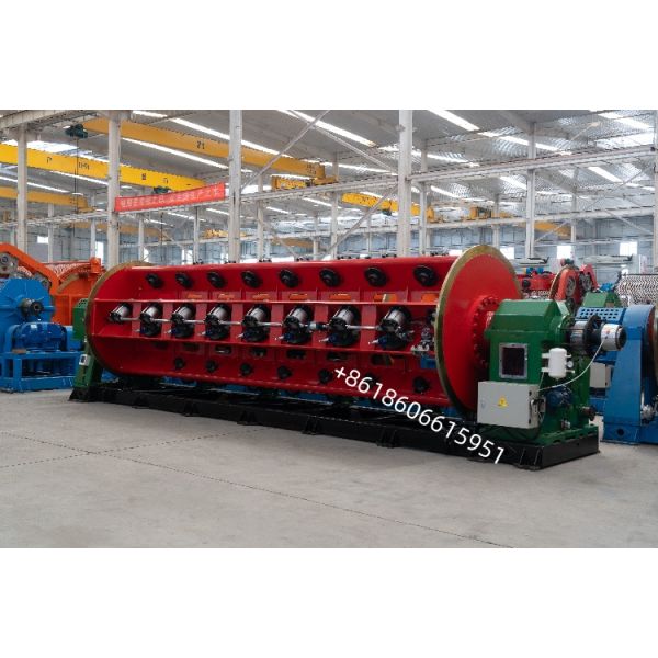 630mm Centralized Listing-Rigid Stranding Machine Long Length And Section Bare Aluminum and copper