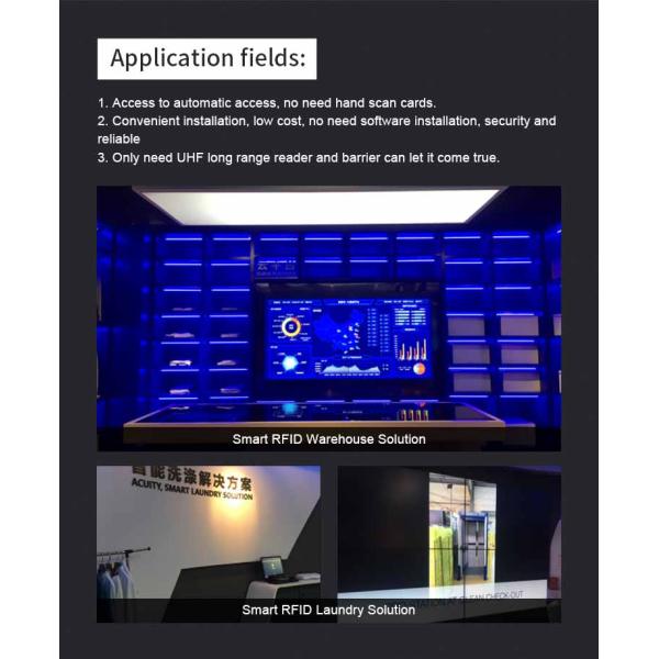 AC Input 100-240V Rfid Card Reader Writer , Rfid Long Distance Reader SM-RF807