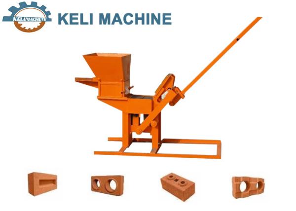 Clay with Cement Buliding Material Manual Brick Making Machine
