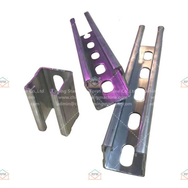 Rapid Prototyping Easy Adjust 1.2mm Solar Pv Bracket Roll Forming Machine 8m/Min