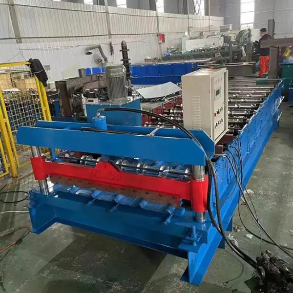 PLC Control System Roof and Wall Sheet Roller Tile Making Machine