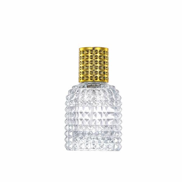 Pineapple Perfume Bottle Spray Bottle 30ml 50ml Clear Glass Press Empty
