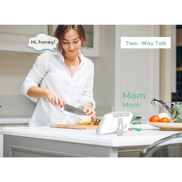 2.4G Wireless Pan Tilt Baby Monitor with Night Vision 1080P HD