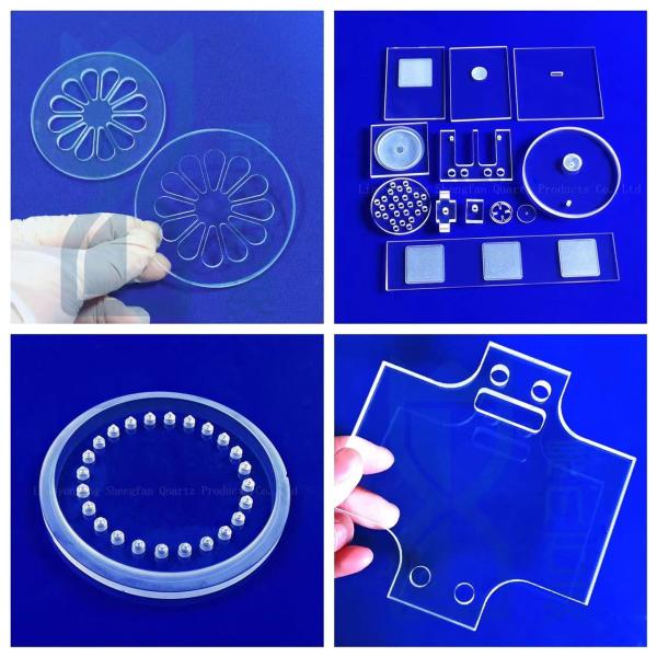 High Temperature Resistant Quartz Laser Drilling Sheet for Precise Micro Hole Processing