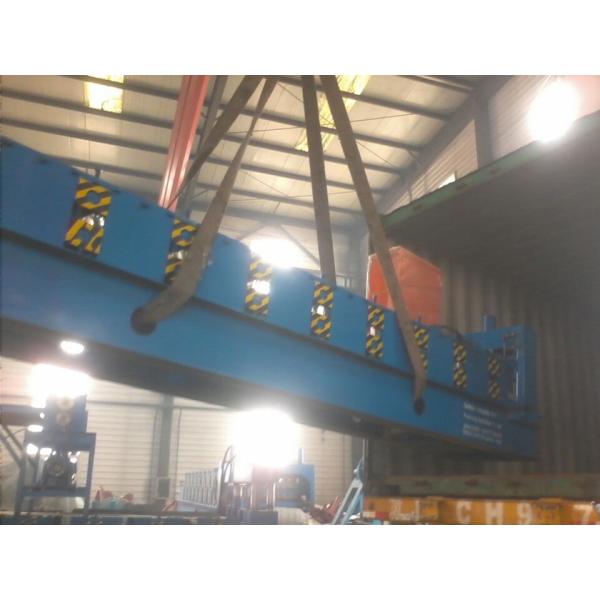 cnc metal tile roofing ridge cap roll forming machine without pressing device