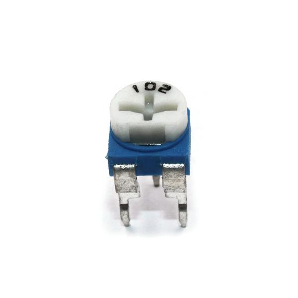 RM065 6mm White Blue 1K ohm 102 Horizontal Adjustable Variable Resistor