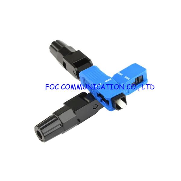 Simplex Cores SC UPC Quick Assembly Connector With Metal Housing