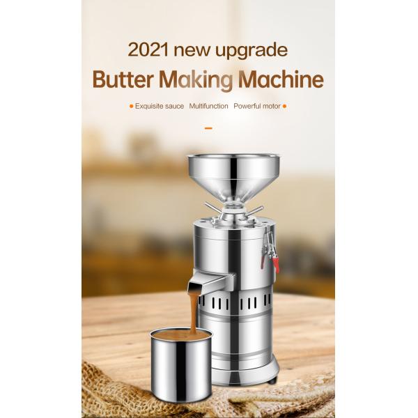 Small Sesame Seed Nut Groundnut Paste Maker Home Mini Peanut Butter Making Machine for Commercial Catering Processing