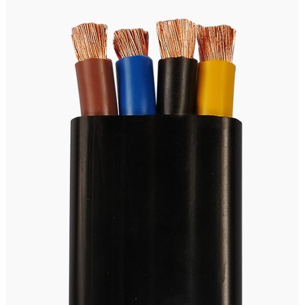 450V/750V Flat PVC Insulated Cable Class 5 Multi Core Copper Cable