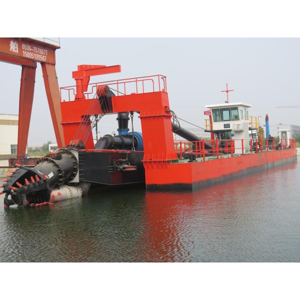 High Performance 20 inch 700 cbm/h Solid Sand Suction Hydraulic Cutter Suction Dredger with Spud Carriage for Dredging