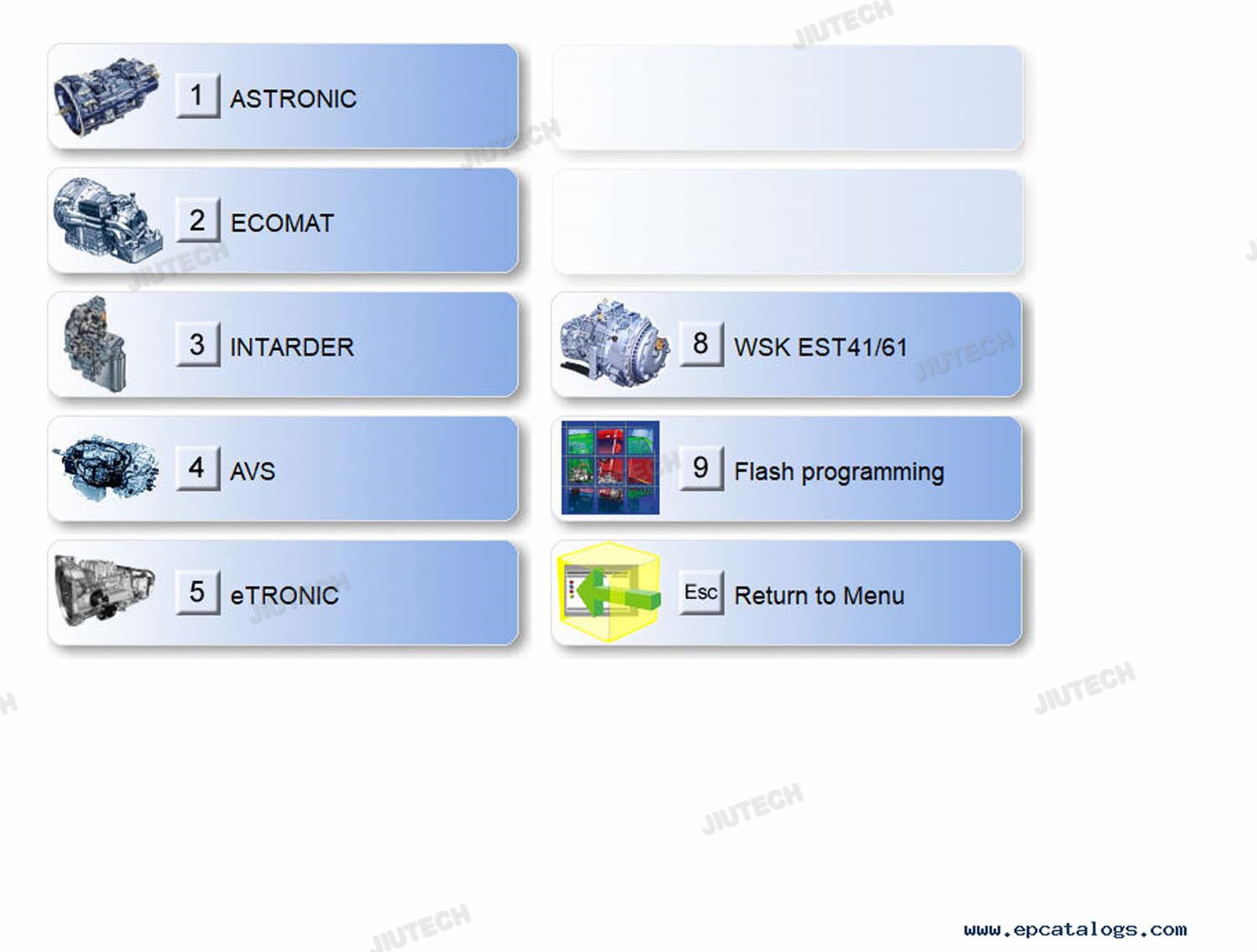 ZF Testman Development Diagnostic Scanner Transmission Testman Diagnosis Detection Tool for Engine Analyzer Programming