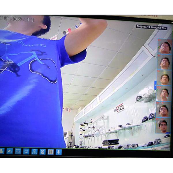 Customized 4K 8.0MP 16CH POE IP Camera Face Detection Cctv System with Customized Size