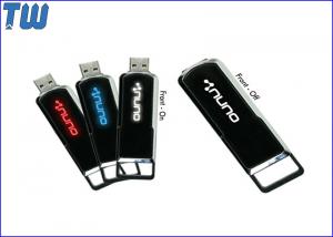 Personalized Sliding LED Light LOGO Shinning 64GB USB Drives Stick