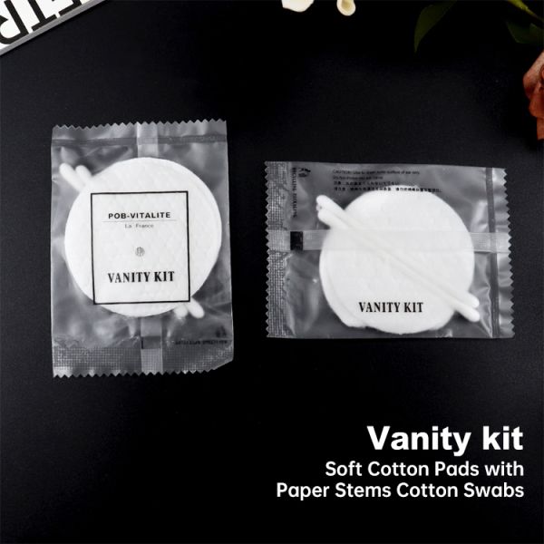 Eco Guest Amenities Hotel Dental Kit, Shaving Kit, Comb, Vanity Kit, Shower Cap And Sewing Kit Custom Logo Printing Disposable Dental Travel Kit