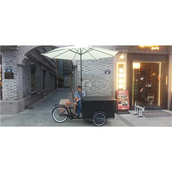 Small Display Showcase Trolley with Cooler Function Customized Trailer Cart in Any Color