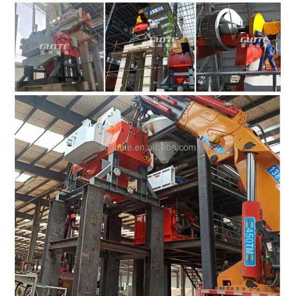 Separation GUOTE Feldspar High Intensity Gradient Electro Magnetic Separator 48000 KG