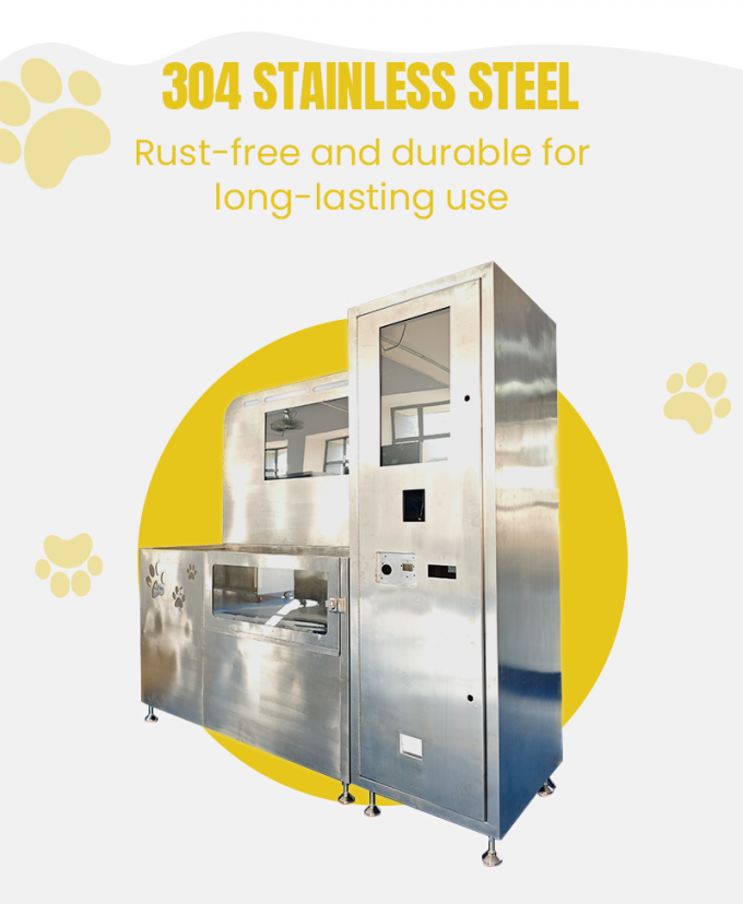 Outdoor Self Service Dog Wash Machine Can be Placed in Park, Community, Gas Station