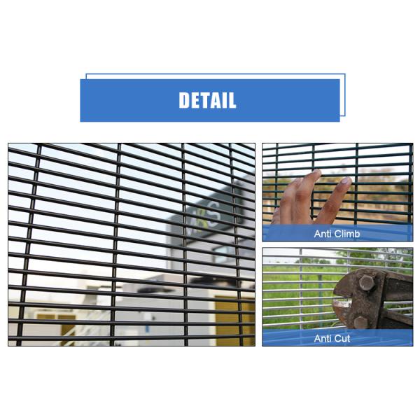 358 Anti Climb Fence 358 mesh fencing panels