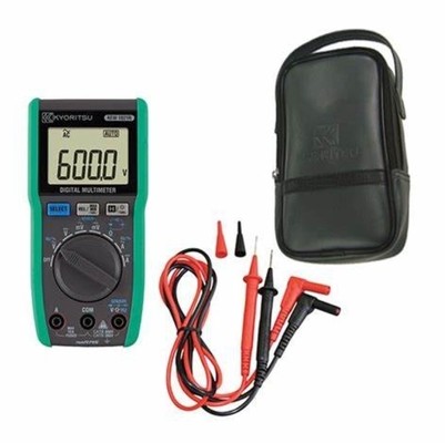 Kyoritsu 1021R Digital Multimeter with Open-loop Voltage < 3.0V and R03 (1.5V) × 2 Power Source for Auto Range Measurement