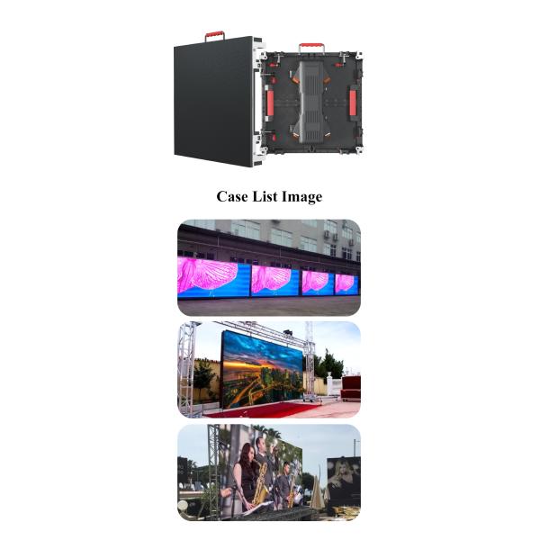 Simple Cabinet P10 Outdoor LED Display Lightweight Programmable Led Signs