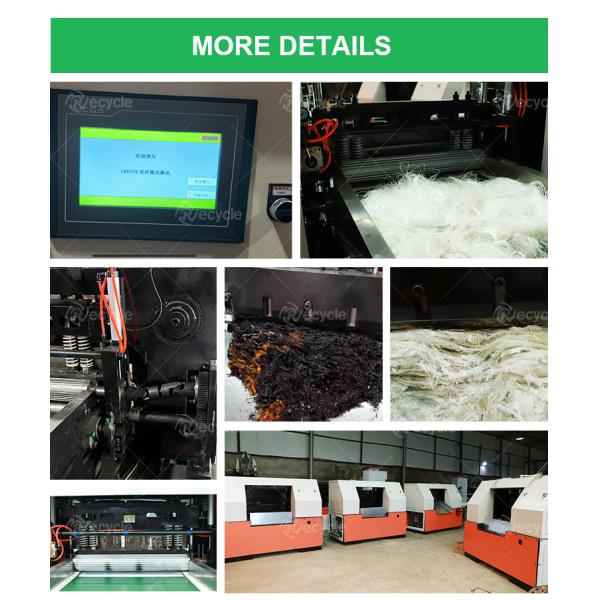 Fiberglass Chopper for Aramid Fiber and PP Geotextile Waste to Meet Customer's Needs
