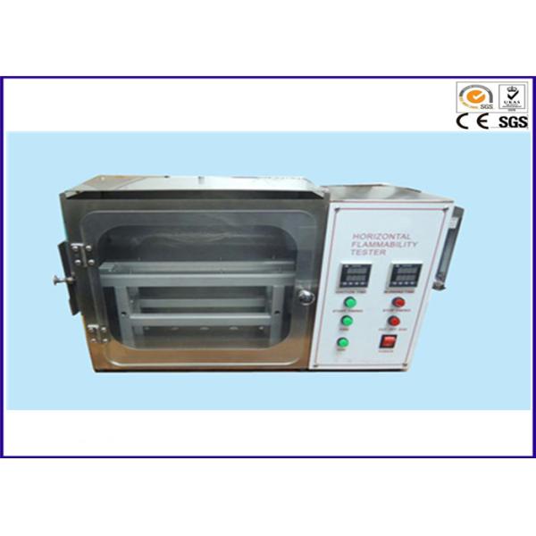 Cellular Plastic Horizontal Flammability Tester , ISO 9772 Flammability Test Apparatus