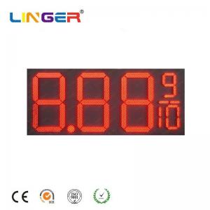 Quality 16 Inch Led Digital Natural Gas Price Sign Pylon Billboard for Outside for sale
