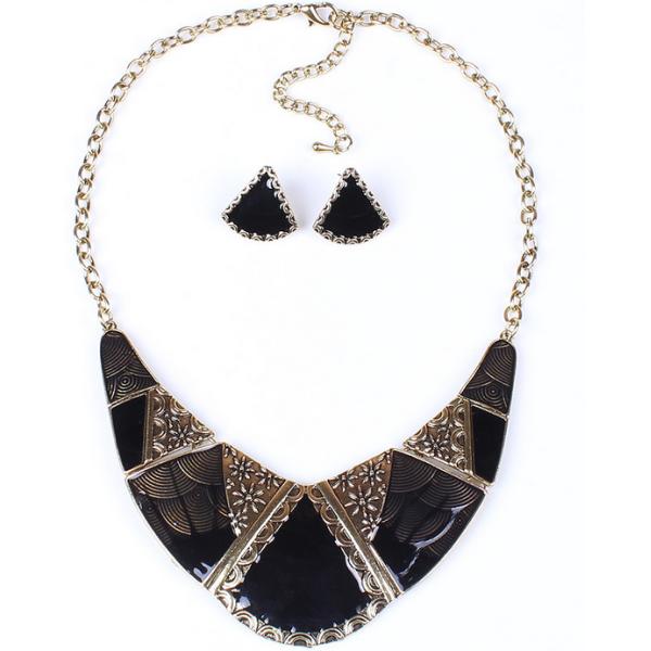 Wholesale high-grade drip Necklace + Earrings Set