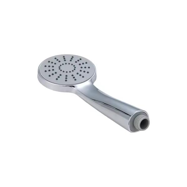 Chrome Surface Finishing Single Function Rainfall Hand Shower Head for Floor Stand Faucets