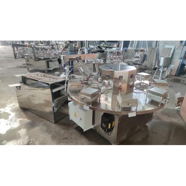 Customized Waffle Cone Baking Machine for Different Shape Rolled Ice Cream Cones