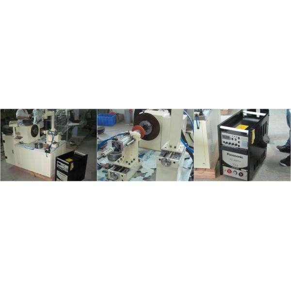 Panasonic Automatic MIG welder , Steel Rould Pot Automatic Welding Machine
