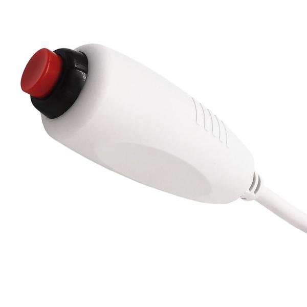 Custom 6.35 Single Button Switch Line Emergency Call Button Nurse Call Cable with Clip for Nurse Station Nurse Call System