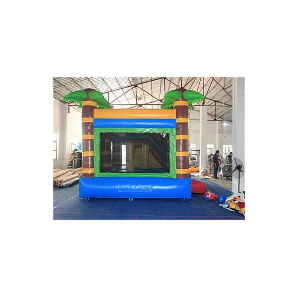 Jungle Monkey Water - Proof Inflatable Combo Jumping Castle For Children